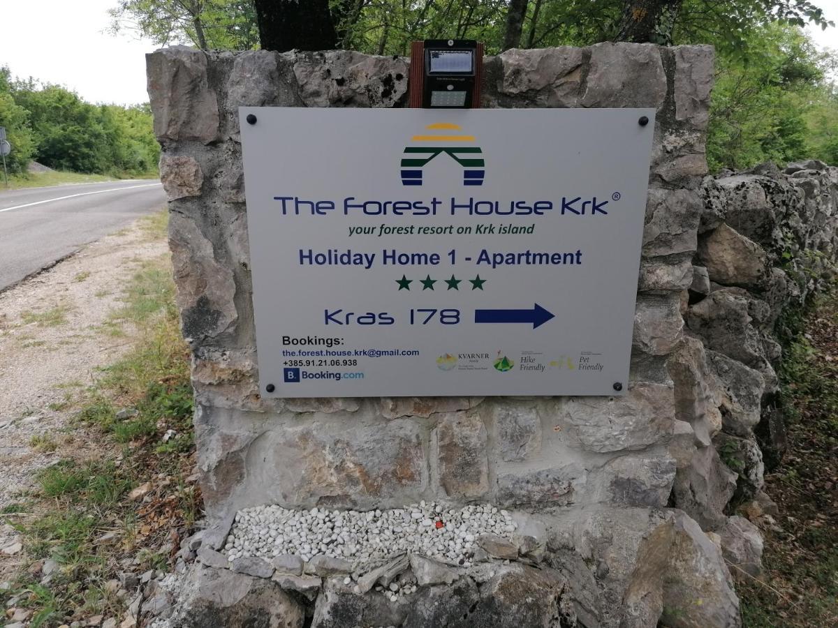 The Forest House Krk 1 Kras 外观 照片